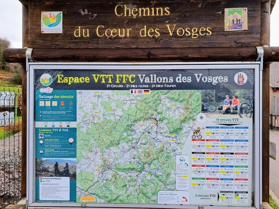 Gite Spa "La Foret Argentee" Proche Gerardmer Laveline-du-Houx Esterno foto