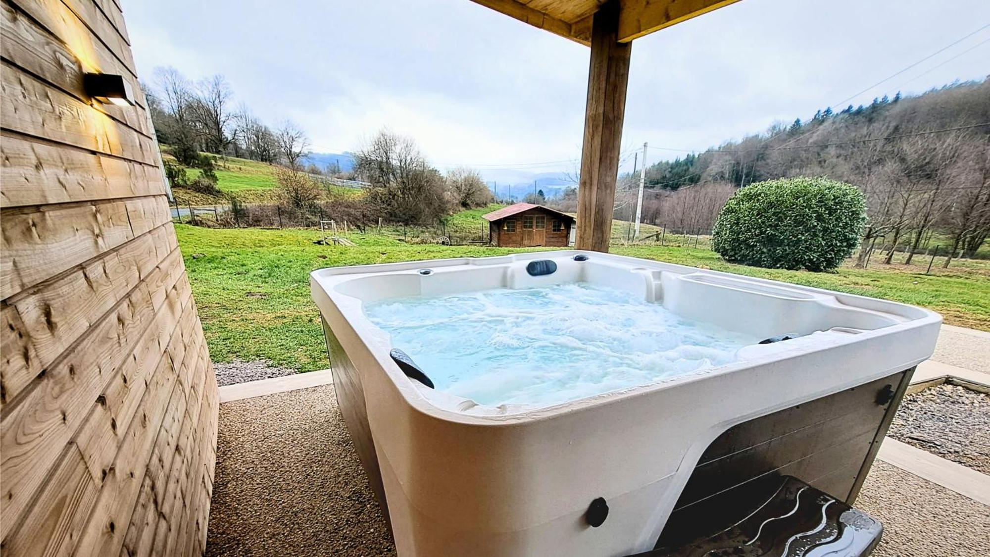 Gite Spa "La Foret Argentee" Proche Gerardmer Laveline-du-Houx Esterno foto