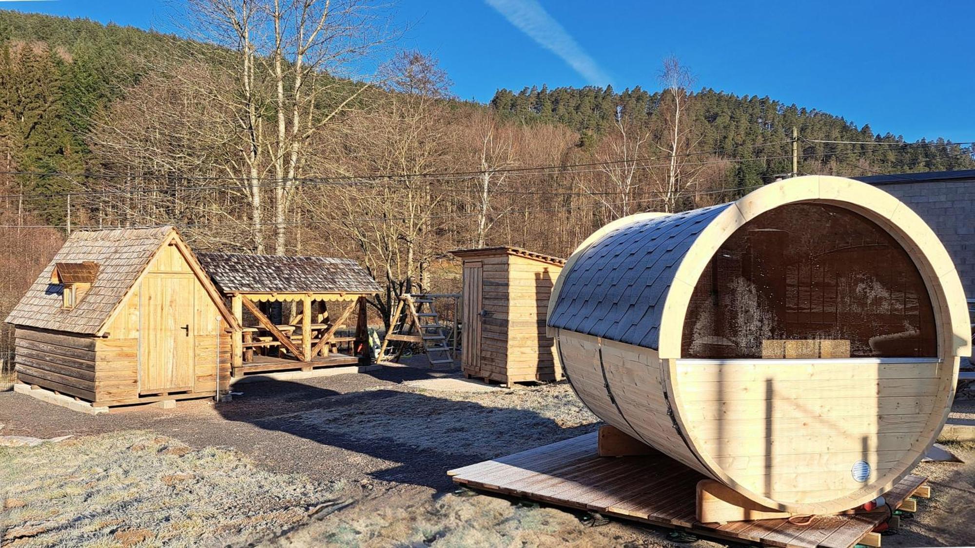 Gite Spa "La Foret Argentee" Proche Gerardmer Laveline-du-Houx Esterno foto